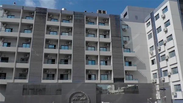 إصابة عامل أسانسير أثناء الصيانة بمستشفى دمنهور