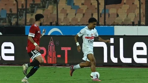 الزمالك يتأخر أمام سموحة بهدف حسام أشرف