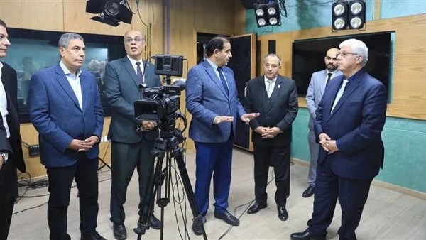 افتتاح استوديو جامعة بورسعيد بتكلفة 21 مليون جنيه