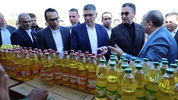 افتتاح سوق اليوم الواحد في حدائق الأهرام