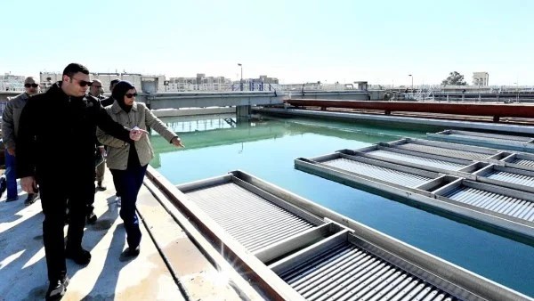 وزير الإسكان يتفقد مشروع "جنة 4" ومحطة تنقية المياه