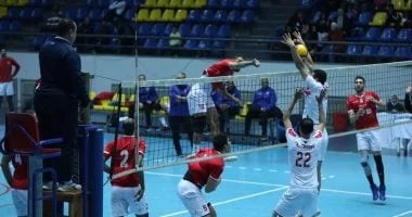 انتصارات الأهلي والزمالك في دوري رجال الكرة الطائرة