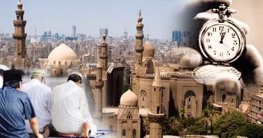 مواقيت الصلاة في مصر اليوم 21 ديسمبر