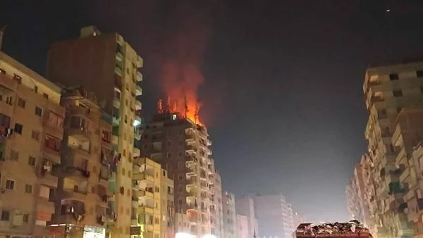 وفاة مسن في حريق شقة بالفيوم
