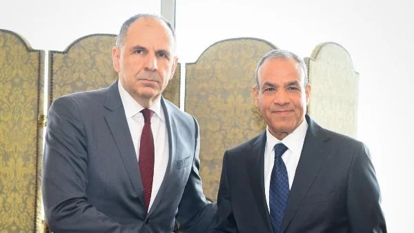 مباحثات وزيري خارجية مصر واليونان بالقاهرة