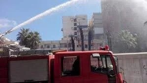 السيطرة على حريق بمخزن في عين شمس دون إصابات