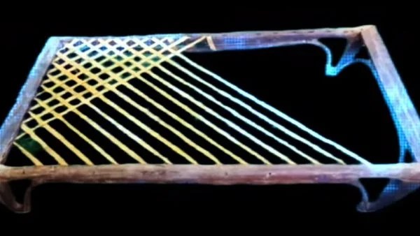 ترميم أثاث جنائزي نادر في كوم أوشيم