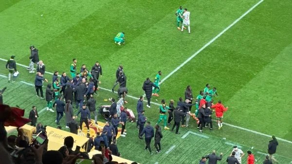 انسحاب منتخب السنغال أمام المغرب في نهائي أمم إفريقيا