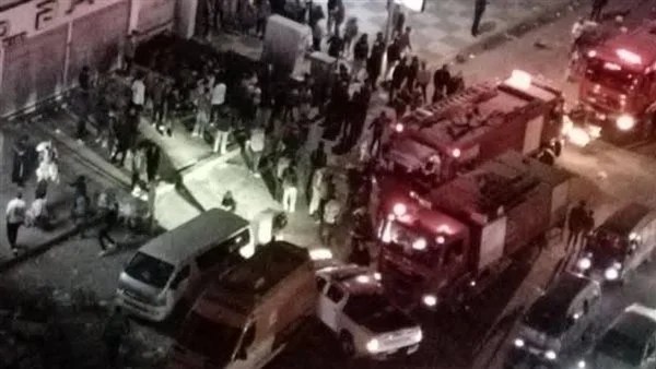 حريق يلتهم 11 سيارة و2 تروسيكل في الإسكندرية