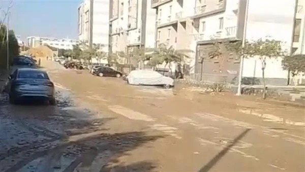 انتهاء مشكلة تراكم المياه بمشروع سكن مصر