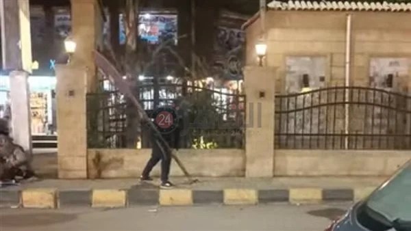 ضبط شخص أزال لافتة ممنوع الانتظار في المنوفية