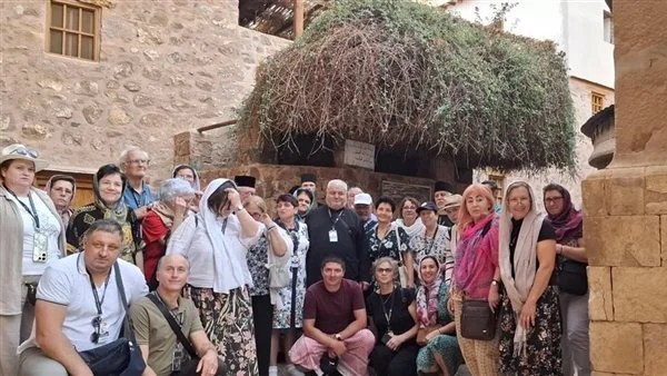 538 سائحًا في سانت كاترين لزيارة المقدسات