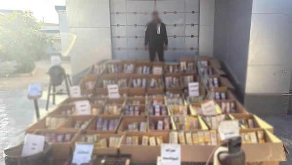 ضبط 700 ألف قطعة ألعاب نارية في الفيوم