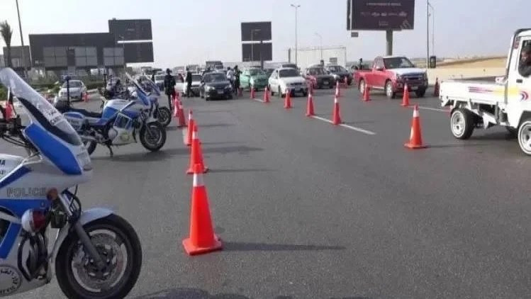 تحويلات مرورية بمحور الشهيد بالقاهرة الجديدة