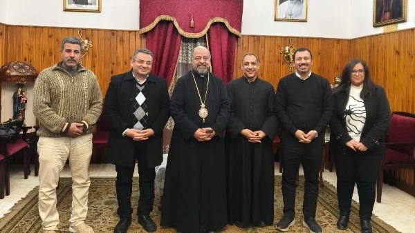 البطريرك إبراهيم إسحق يستقبل المجلس الإقليمي لجنود مريم