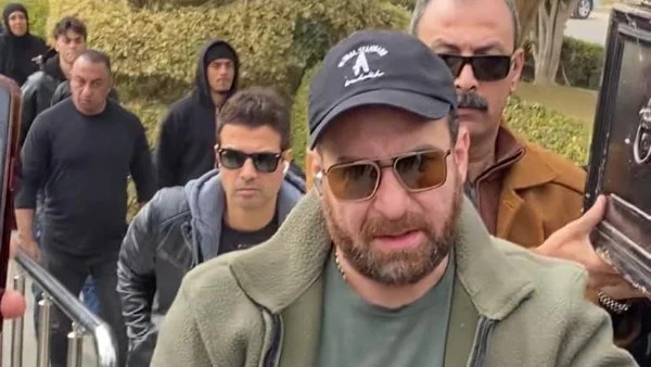 عزاء والدة نضال الشافعي في المسجد الحامدية الشاذلية