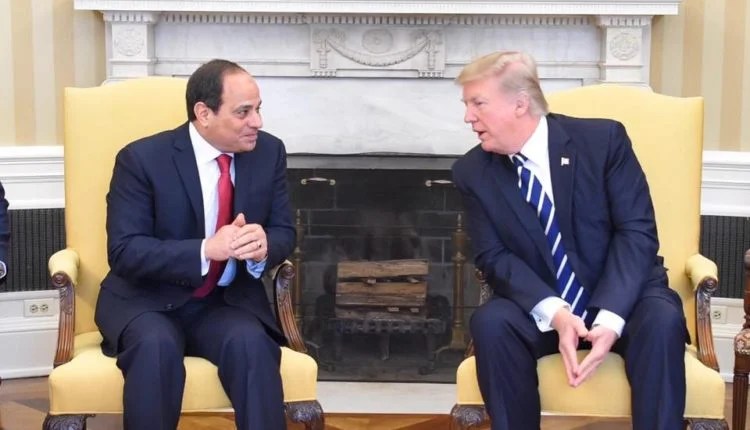 ترامب يشيد بالسيسي ويؤكد متانة العلاقات المصرية الأمريكية