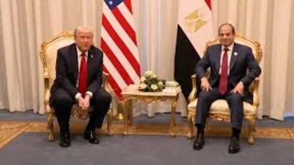 ترامب: علاقات متميزة مع مصر