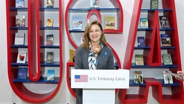 افتتاح الجناح الأمريكي بمعرض القاهرة للكتاب