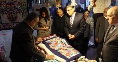 افتتاح معرض الحرف اليدوية الـ51 بالجيزة