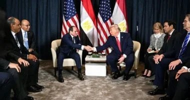لقاء السيسي وترامب في دافوس يعكس قوة مصر الإقليمية