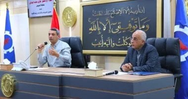 محافظ السويس يتابع الخطة الاستثمارية وملفات التصالح