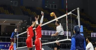 منافسات قوية في بطولة الدوري المرتبط للكرة الطائرة