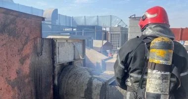 حريق مدمر يلتهم مطعماً في حدائق القبة