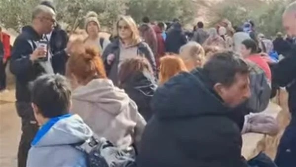 إقبال سياحي كبير في سانت كاترين اليوم