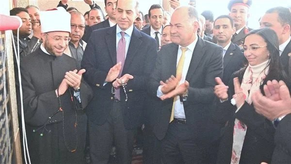 وزير الأوقاف يفتتح المسجد الرئيسي في أم صابر بالبحيرة