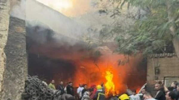 إصابة 10 أشخاص باختناق جراء حريق في منزل بالبحيرة