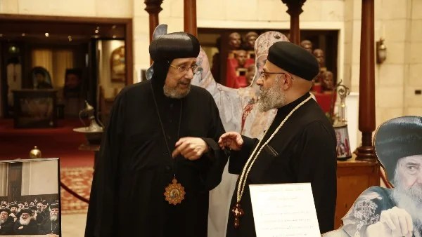 الأنبا إرميا يستقبل وفد من أبناء الكنيسة في ملبورن