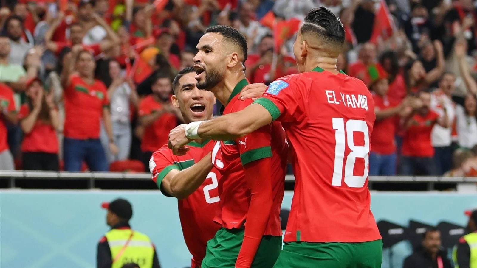 تشكيل منتخب المغرب أمام نيجيريا في نصف النهائي