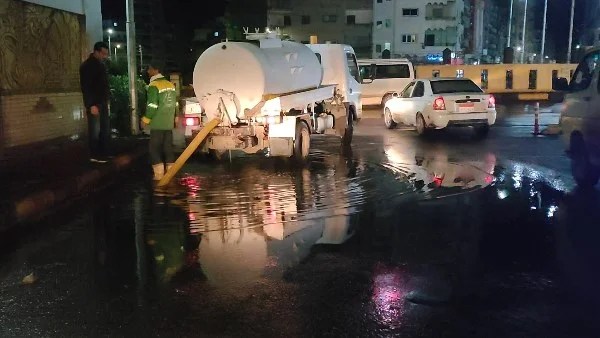 كفر الشيخ تتعامل مع تقلبات الطقس بعد هطول الأمطار