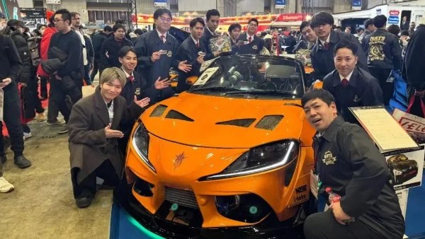 أصغر تويوتا سوبرا في العالم بتصميم طلابي جريء