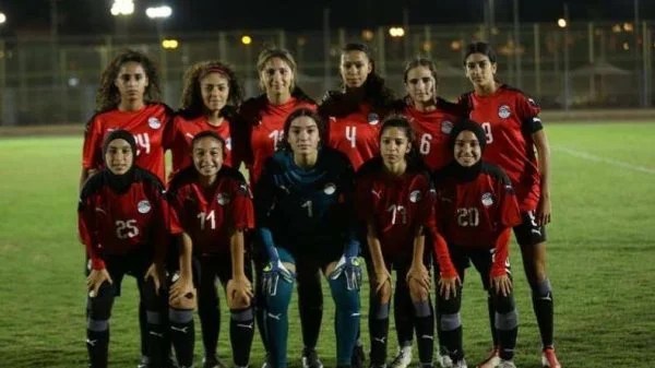 التعادل السلبي في الشوط الأول لمصر للشابات وبنين