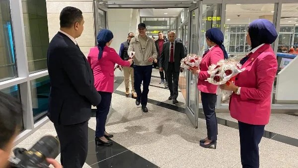 استقبال مميز لبعثة الجيش الملكي المغربي في القاهرة