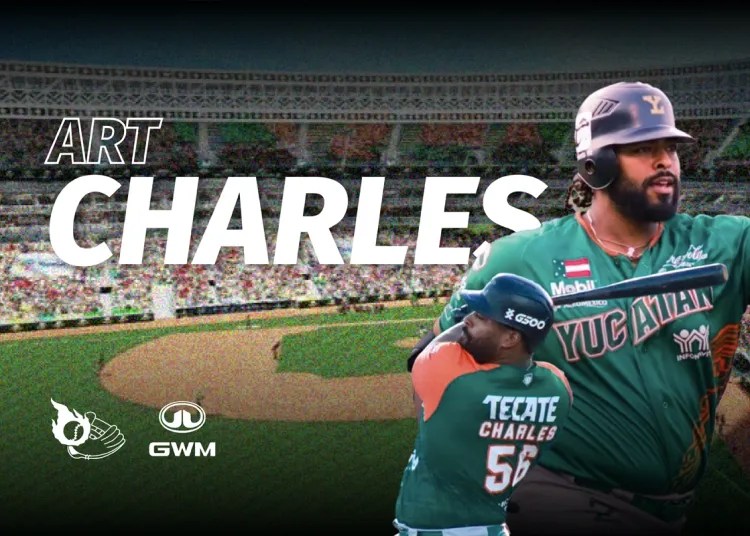 Art charles empata marca histórica de home runs con yucatán