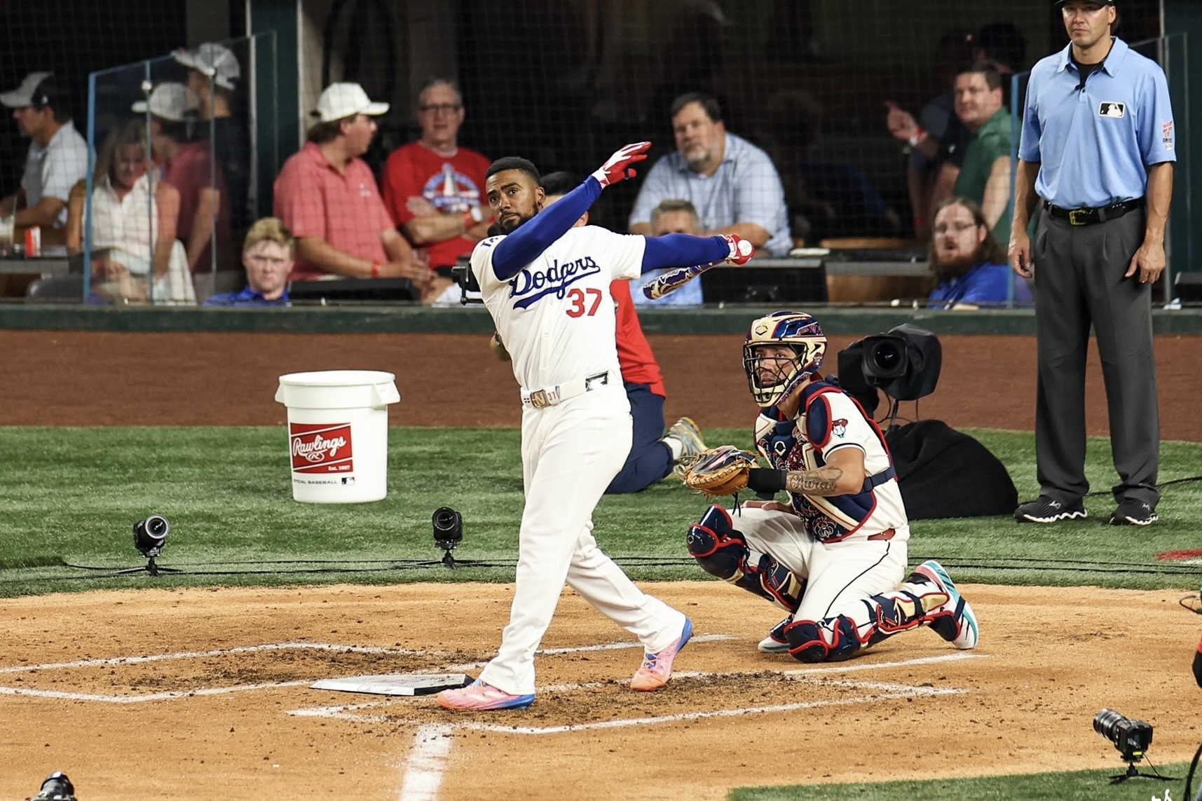 ¡campeón! Teoscar hernández es el ganador del home run derby 2024