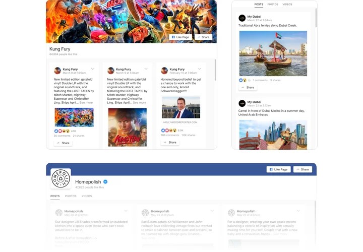 A facebook like box widget is a social plugin that enables facebook page owners to attract and gain likes & recommendation comments from their own website. Add Wordpress Facebook Feed Plugin To Your Website For Free