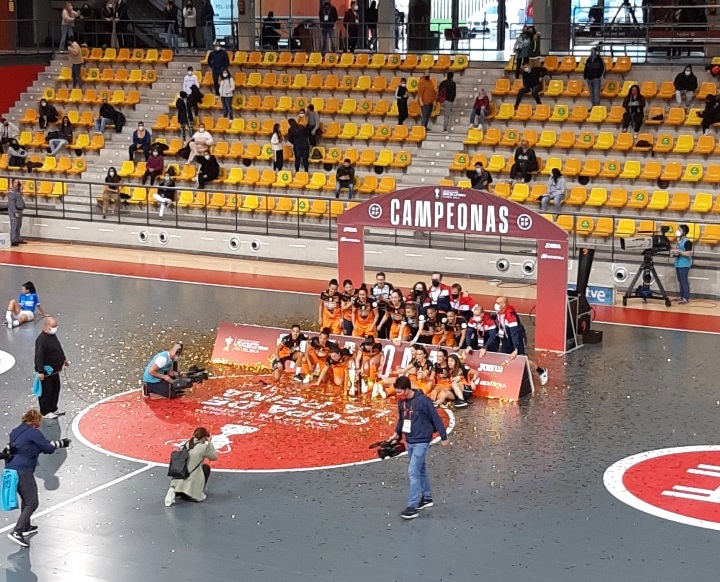 Burela, campeón de la Copa de la Reina de Fútbol Sala