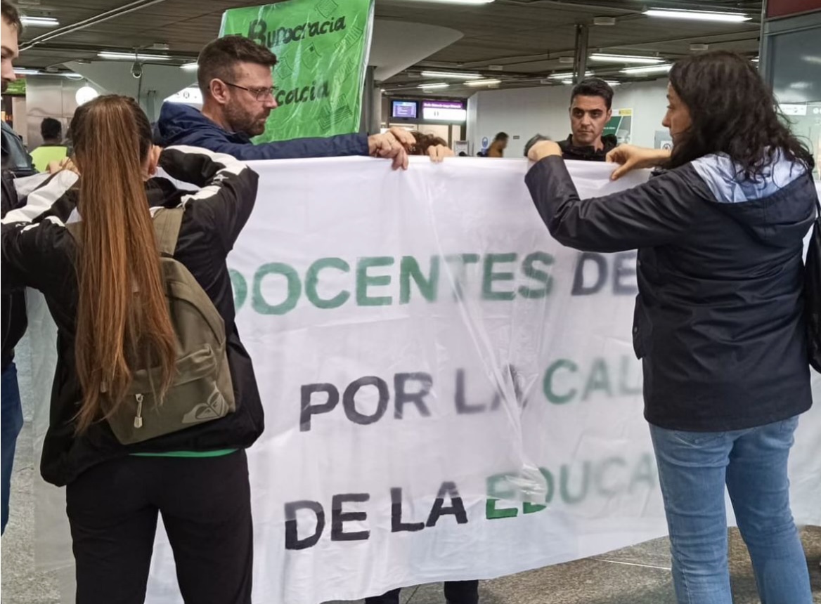 Los profesores de la Educación Pública madrileña vuelven a la calle