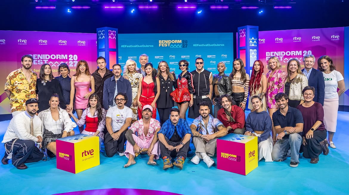RTVE desvela el cartel del Benidorm Fest 2027 con 18 artistas participantes