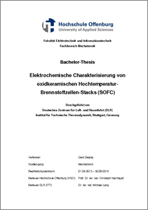 Der studiengang bachelor biologie dient der grundlegenden naturwissenschaftlichen ausbildung und ist. electronic library - Elektrochemische Charakterisierung von oxidkeramischen Hochtemperatur ...