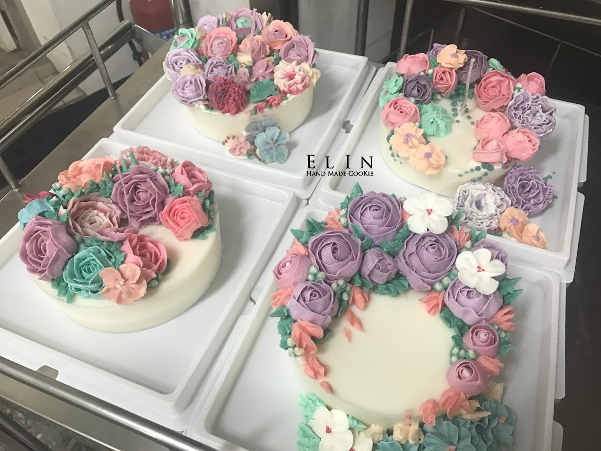 校園學校蛋糕裝飾 擠花課程 師生研習 北斗家商 餐飲技術科