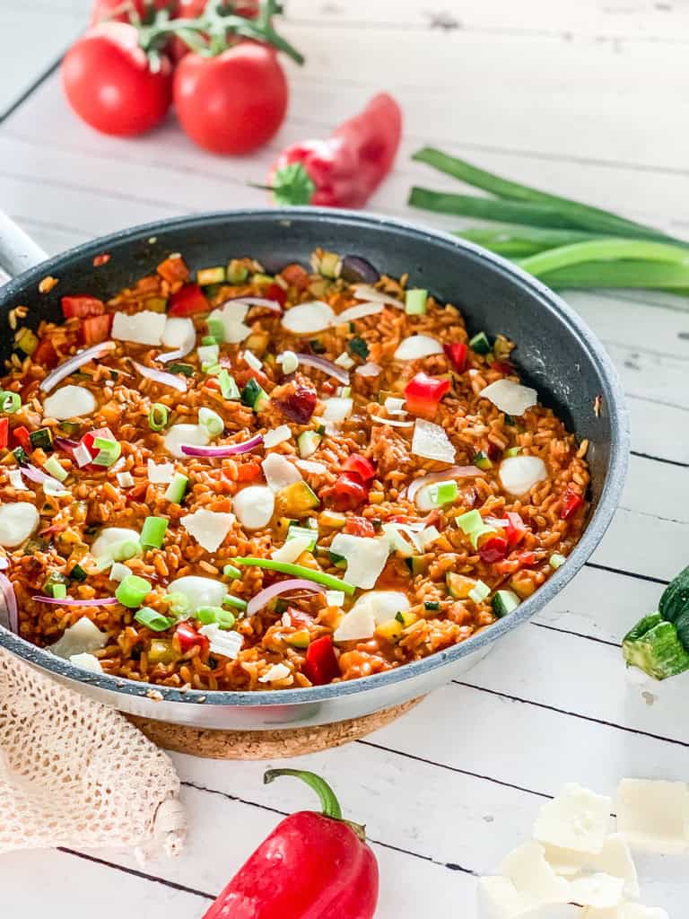 Vegetarische Reispfanne