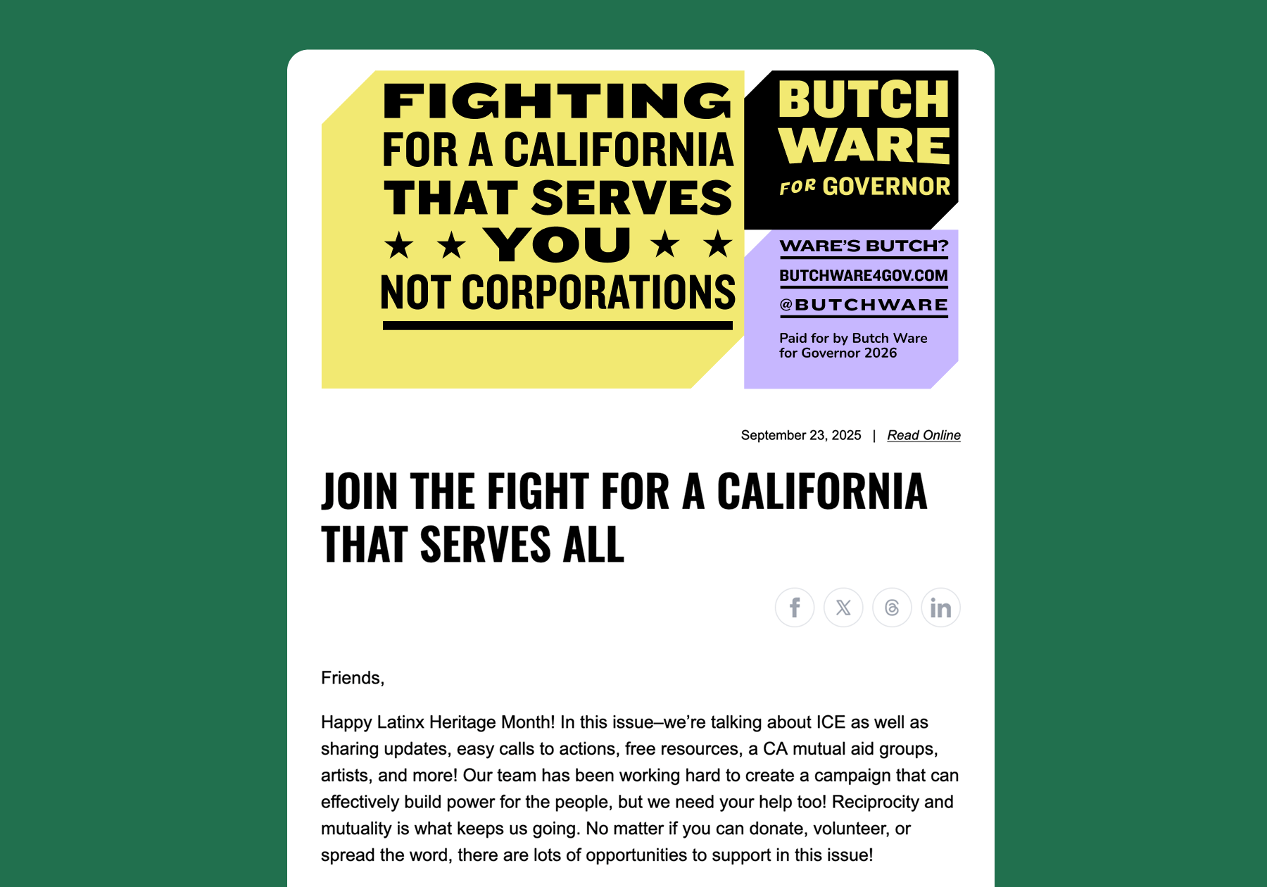 Newsletter
