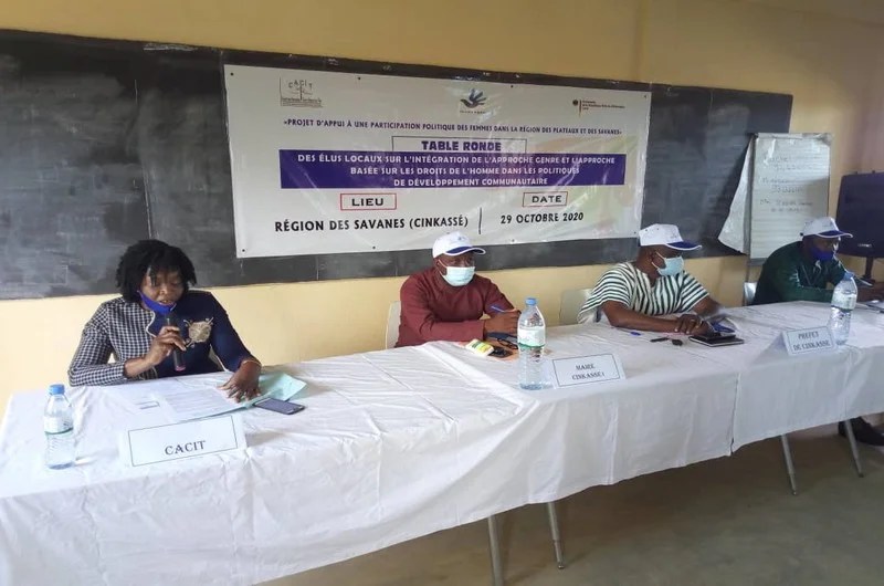 Togo / CACIT : La question du genre au cœur d&rsquo;une table ronde avec les élus locaux