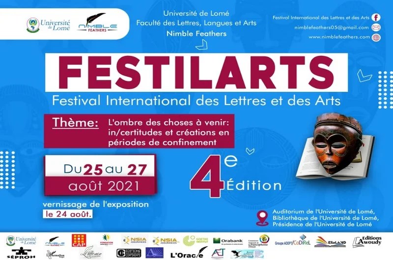 Le festival international des lettres et des arts (Festilarts) est à sa 4e édition du 25 au 28 août 2021