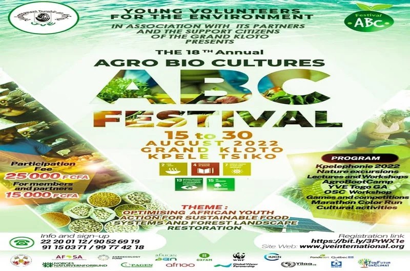 Pour la 18è année consécutive, JVE va rassembler des jeunes de toute l&rsquo;Afrique pour célébrer l&rsquo;agroécologie, le patrimoine et les traditions